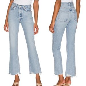 Agolde Mid Rise Relaxed Boot Jeans